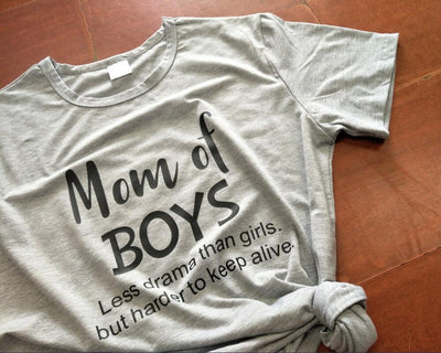 Mom Of Boys Shirts